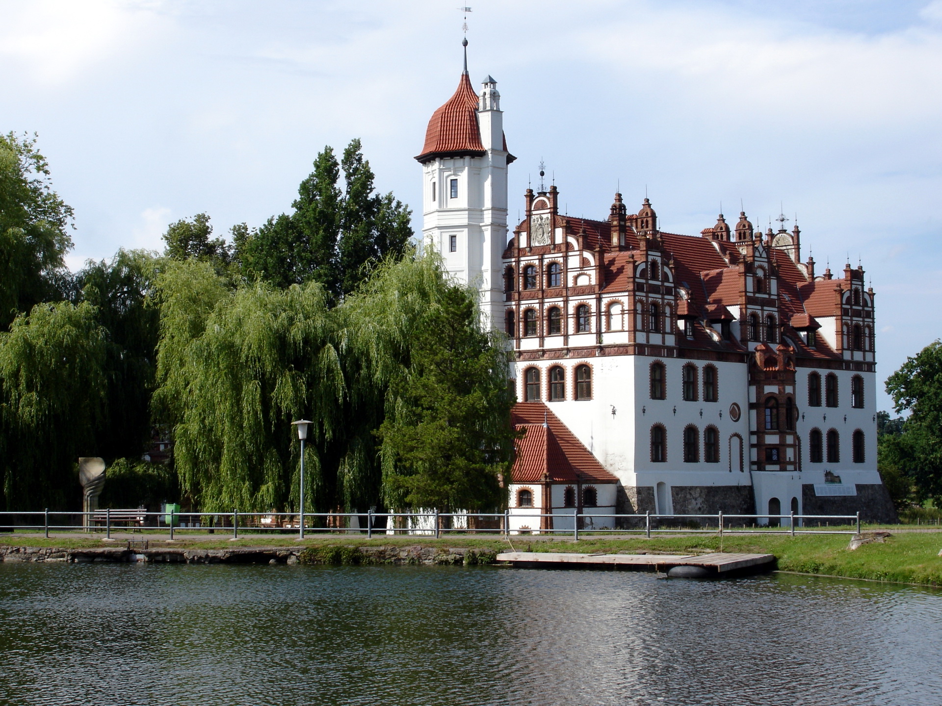 Tapeta na pulpit Niemcy Castle Basedow Bavaria  Zamek Miasta miasto