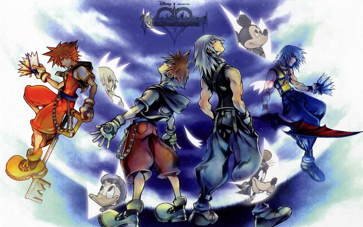 Bakgrunnsbilder til skrivebordet Kingdom Hearts Dataspill videospill