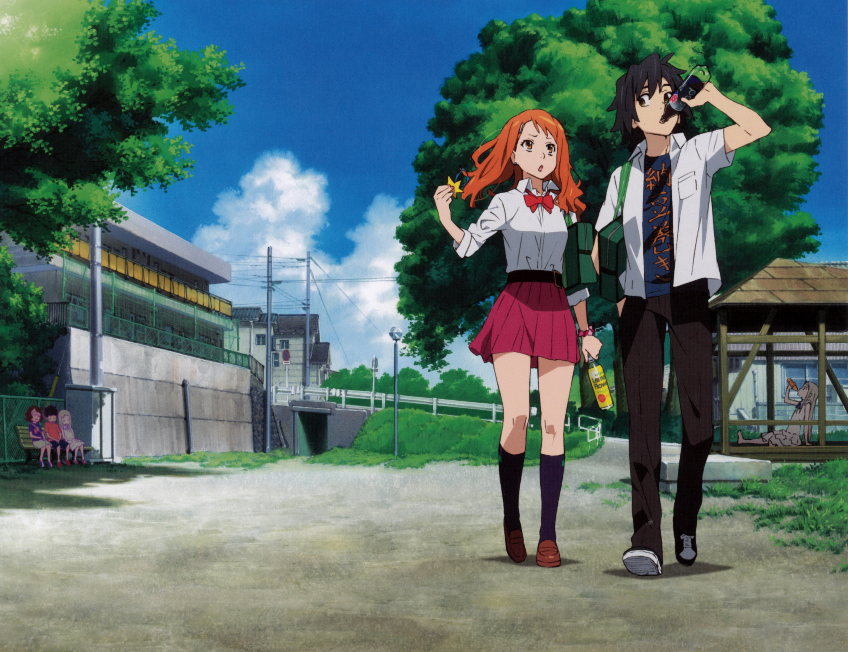Tapeta na pulpit Anohana: The Flower We Saw That Day Anime