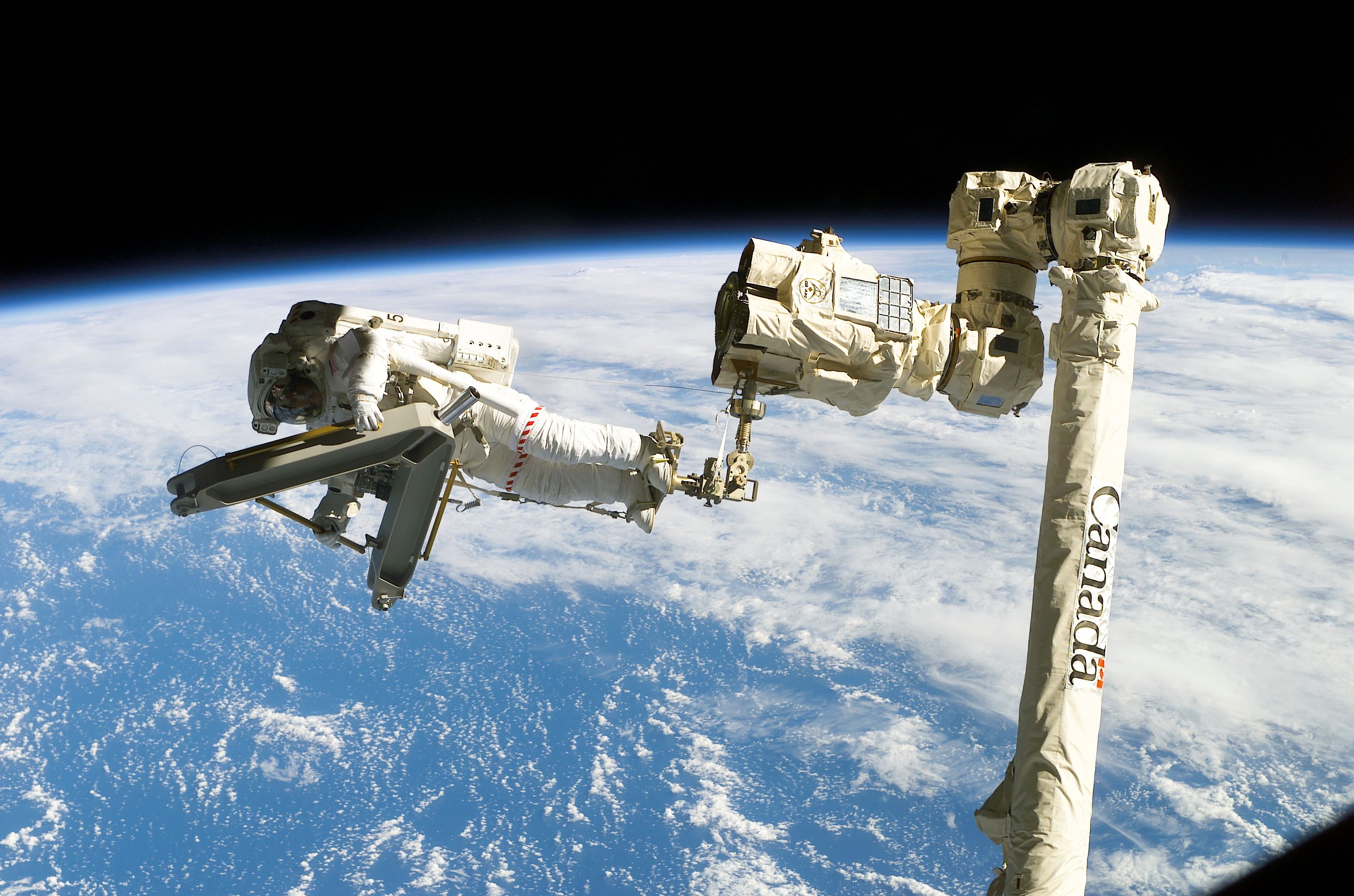 Bilder von Raumfahrer Kosmos 3032x2007 Astronauten Weltraum