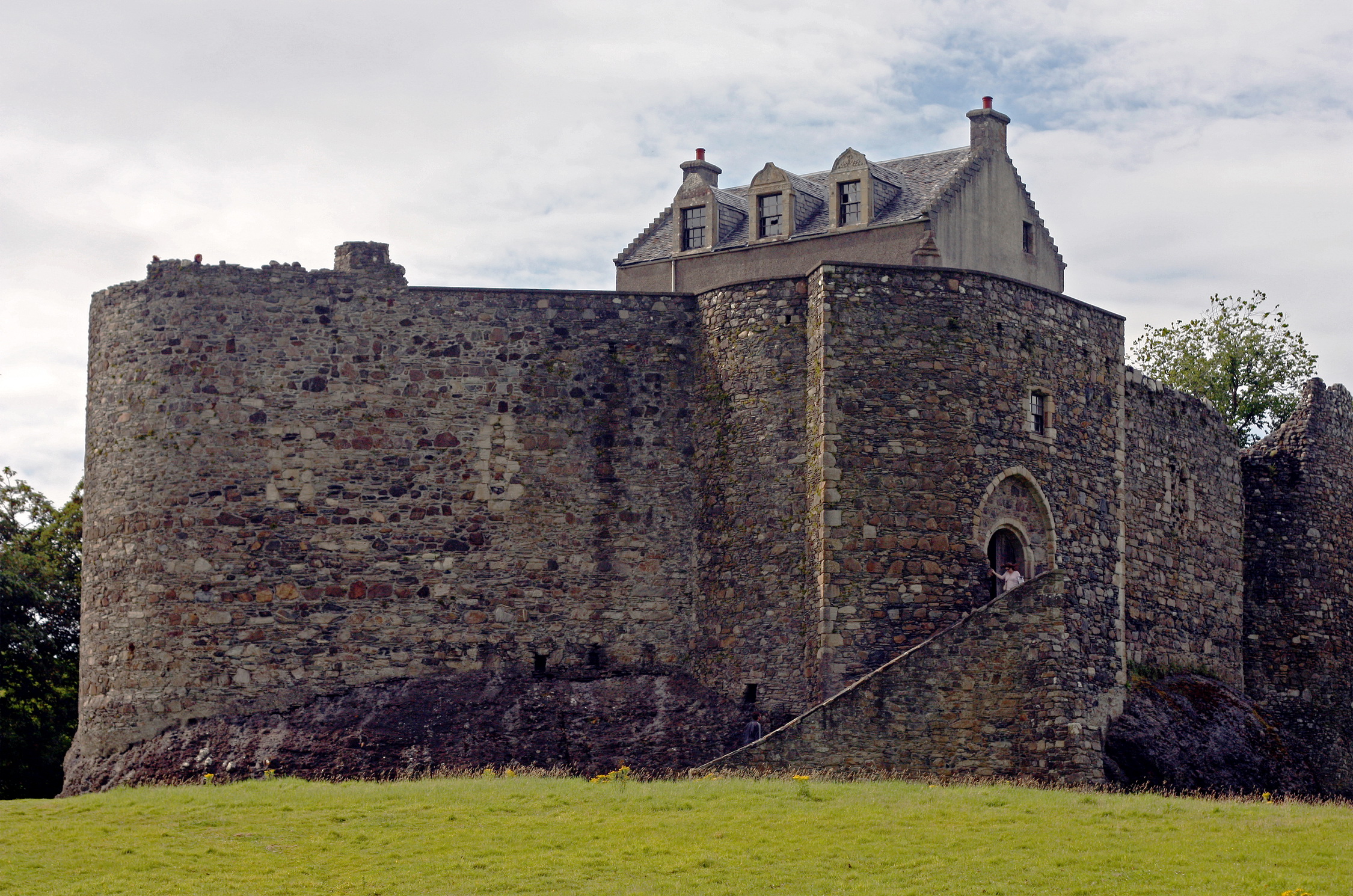 ，城堡，Dunstaffnage castle Scotland，，城市，