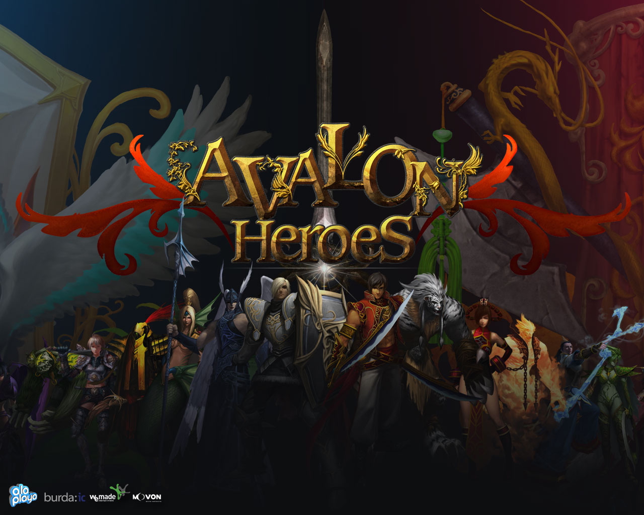 Обои для рабочего стола Avalon Heroes Игры компьютерная игра
