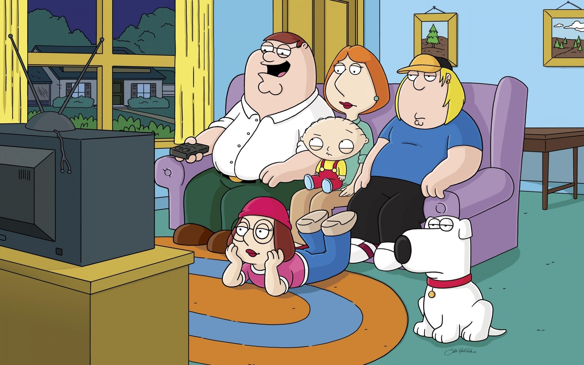 Foto's Family Guy Cartoons 1920x1200