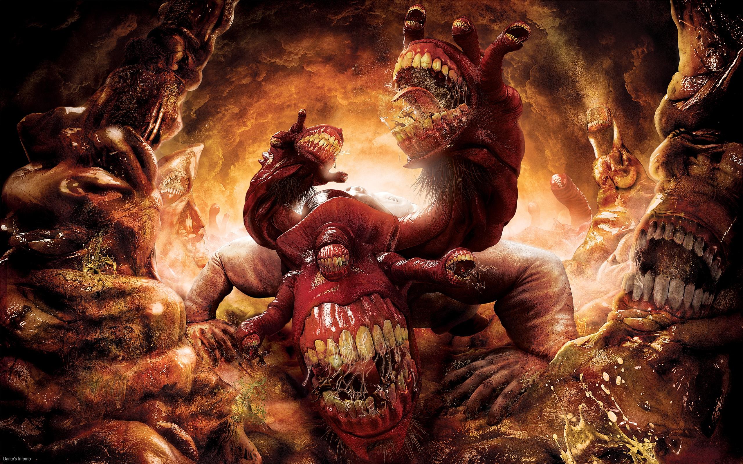 2560x1600 Dante's Inferno videojogo Jogos