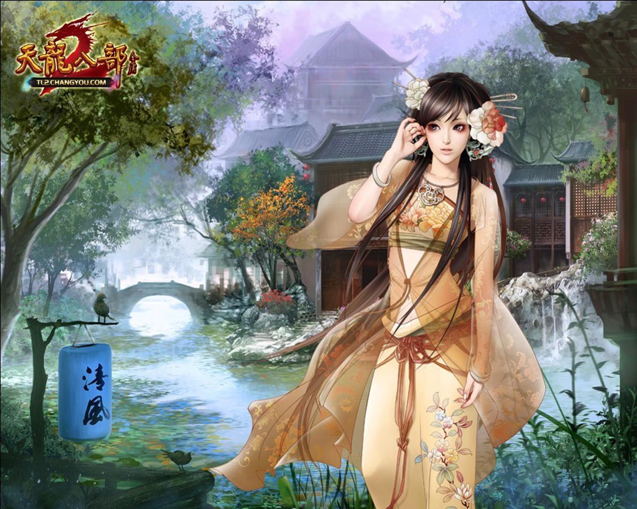 Achtergronden bureaublad Tian Long Ba Bu 2 Computerspellen videogames computerspel