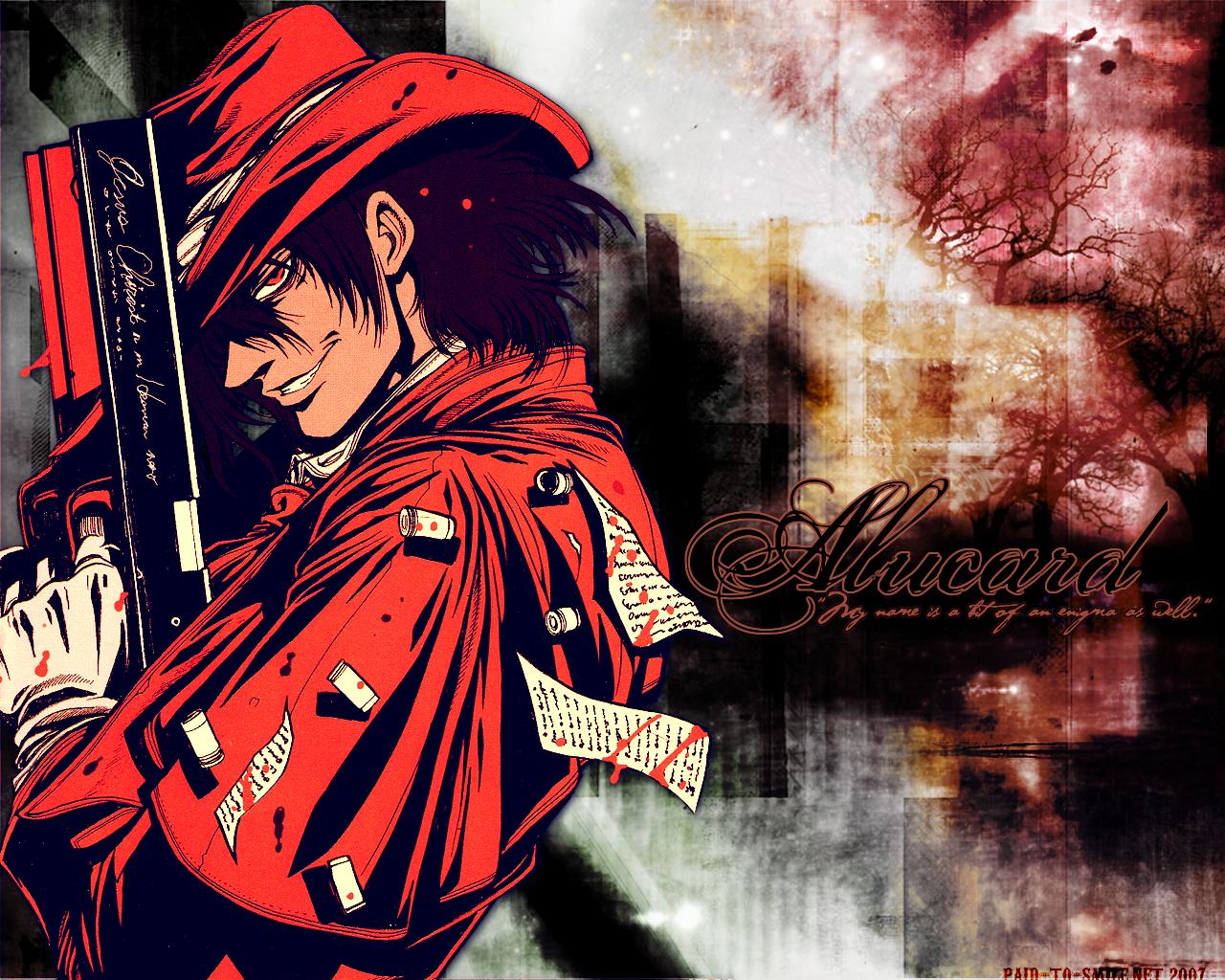Download Strong And Fierce Seras Victoria - Hellsing Ultimate Anime  Character Wallpaper | Wallpapers.com