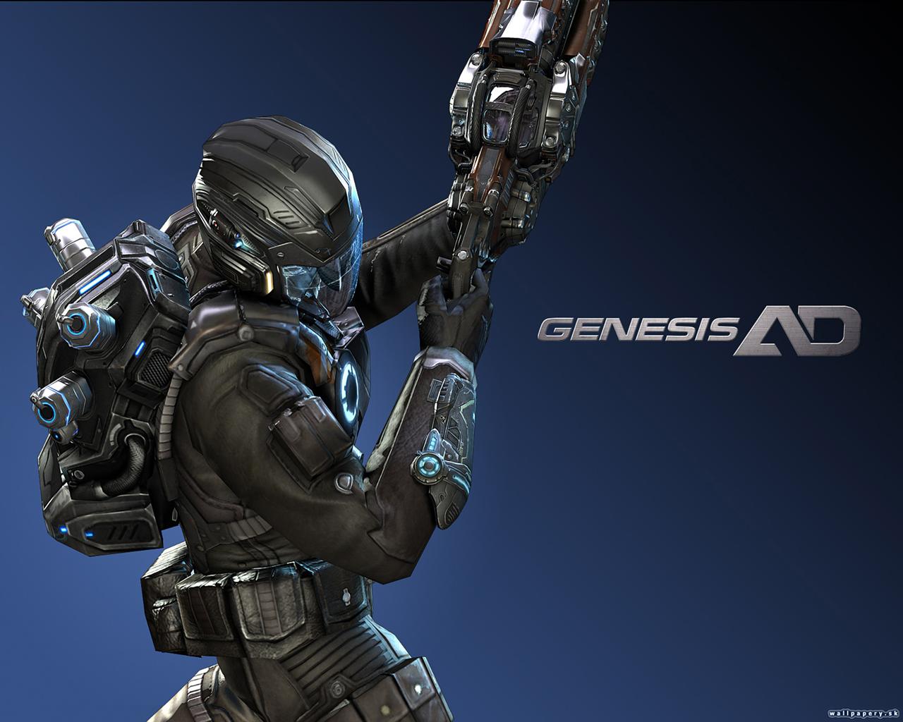 Afbeelding Genesis A.D Computerspellen videogames computerspel