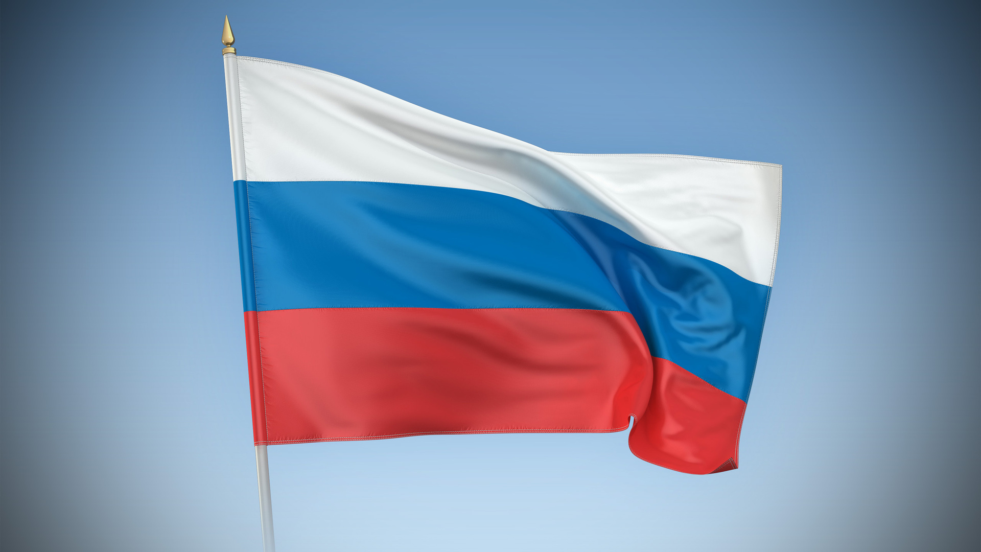 1920x1080 Rússia Bandeira Tiras