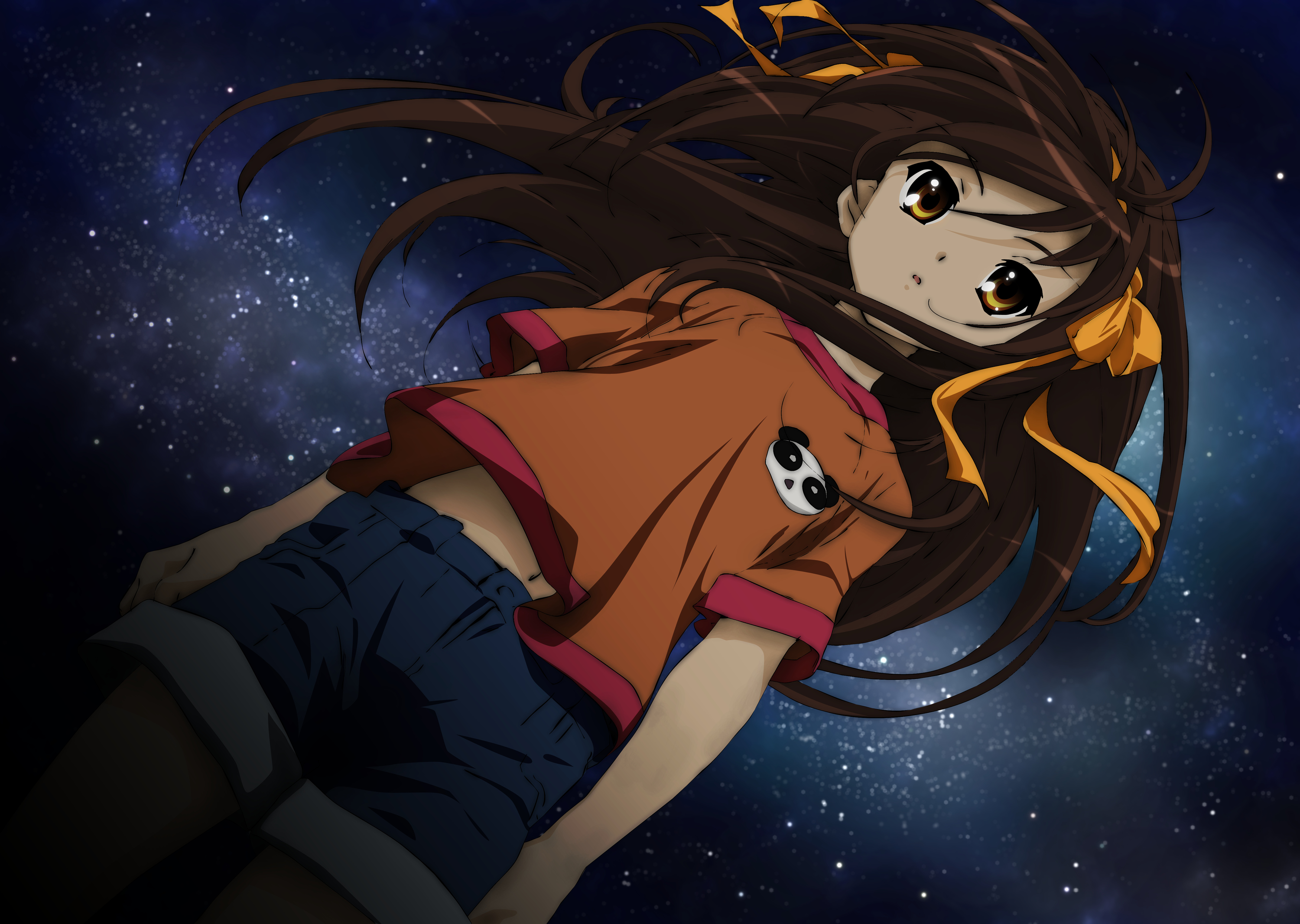 Bakgrundsbilder Haruhi Suzumiya Anime Unga kvinnor ung kvinna