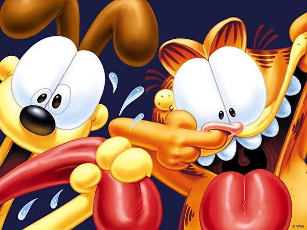 Achtergronden bureaublad Disney Garfield Cartoons 600x450