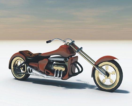 Sfondi del desktop Custom motocicletta 562x450 Moto motocicli