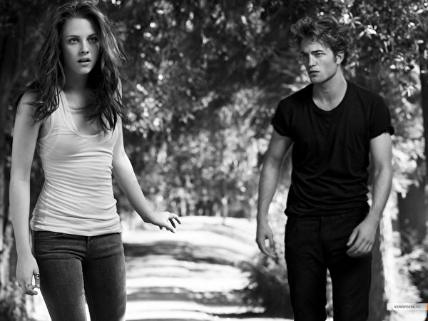 Achtergronden bureaublad Twilight The Twilight Saga Kristen Stewart Robert Pattinson Films 600x450 film