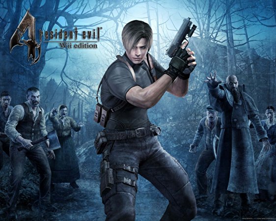 Skrivebordsbakgrunn Resident Evil Resident Evil 4 videospill 562x450 Dataspill
