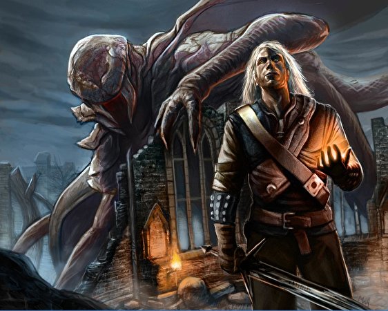 Immagine The Witcher Geralt of Rivia gioco 562x450 Videogiochi