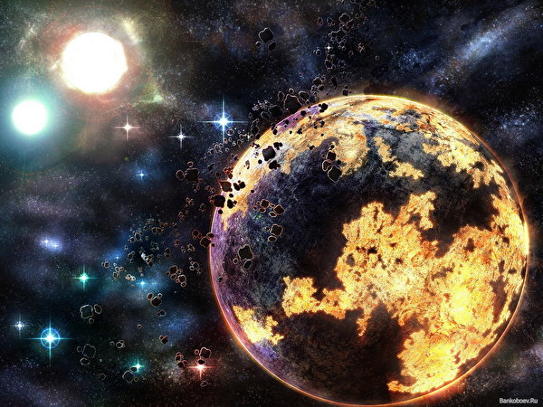 Sfondi del desktop stella Pianeti Asteroide Spazio cosmico 600x450 Stelle pianeta