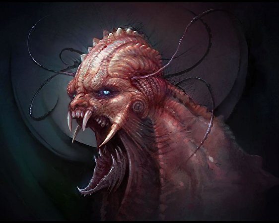 Bilder Jonh Kearney Monster Fantasy 562x450 monstrum
