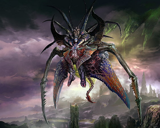 Desktop Wallpapers Monsters Fantasy 562x450 monster