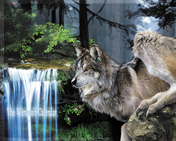 zdjęcie Fantasy Wilki Wilkołak wilk Magiczne zwierzęta 562x450 wilk