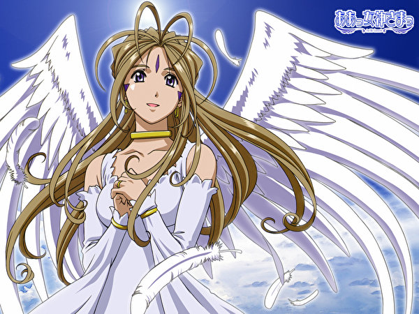 Bakgrunnsbilder til skrivebordet Ah! My Goddess Anime 600x450