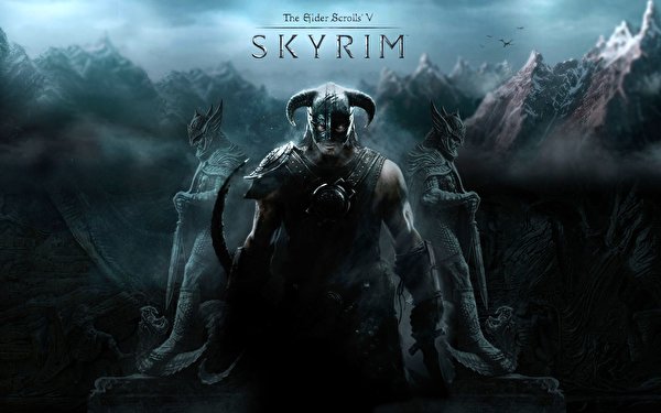 Tapety The Elder Scrolls The Elder Scrolls V: Skyrim gra wideo komputerowa 600x375 Gry wideo