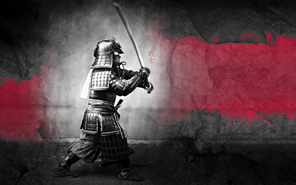 Immagini Fantasy catana Sciabola Un'armatura Guerrieri Samurai 600x375 Katana Armatura guerriero