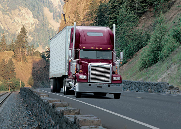 Foto's Vrachtwagens Freightliner Trucks auto's 600x428 vrachtauto Auto automobiel