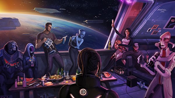 Tapeta Mass Effect Mass Effect 3 gra wideo komputerowa 600x337 Gry wideo