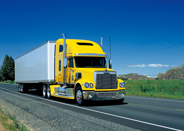 zdjęcie Freightliner Trucks samochód ciężarowy Samochody 600x428 Ciężarówki samochód