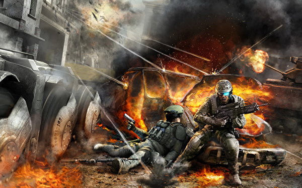 Desktop Hintergrundbilder Tom Clancy computerspiel 600x375 Spiele