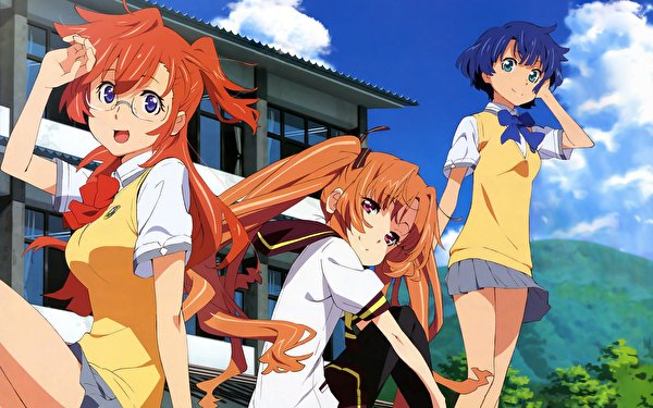 Sfondi del desktop Ano natsu de matteru Anime Ragazze 600x375 ragazza giovane donna giovani donne