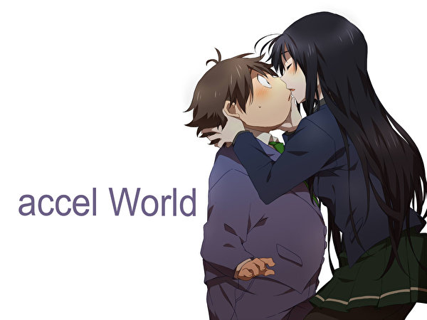 Foto Accel World grabb Anime Unga kvinnor 600x450 Kille killar ung man tonåring pojke ung kvinna