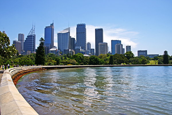 Foton Sydney Australien Himmel Städer 600x400 stad