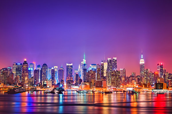 zdjęcie Nowy Jork Manhattan USA Miasta 600x399 stany zjednoczone miasto