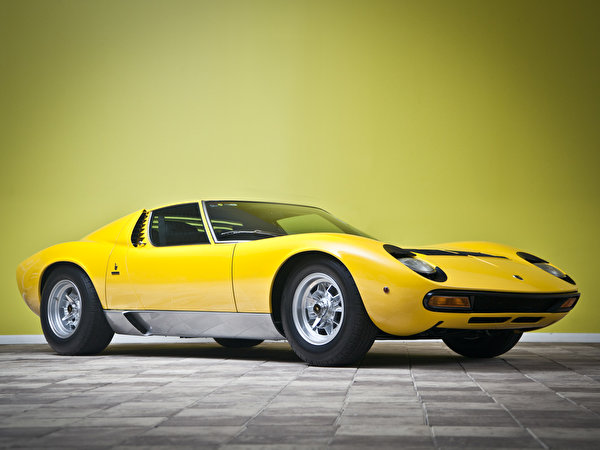 Tapeta Lamborghini Miura P400 SV Prototipo 1971 samochód 600x450 Samochody