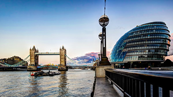 Bilder von Vereinigtes Königreich London tower bridge Brücke Städte 600x337 Brücken
