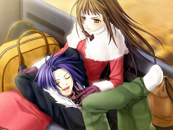 Immagine Hiiro no Kakera Anime Ragazze 599x450 ragazza giovane donna giovani donne