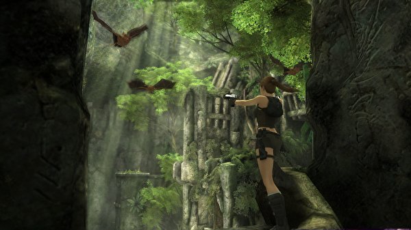 Photo Tomb Raider Lara Croft Girls vdeo game 600x337 female young woman Games