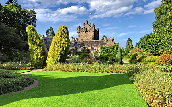 Wallpaper Scotland Cawdor Castle  castle Cities 600x375 Castles