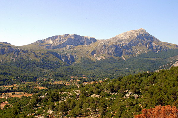 600x400 Montanhas Maiorca Mallorca Espanha montanha Naturaleza