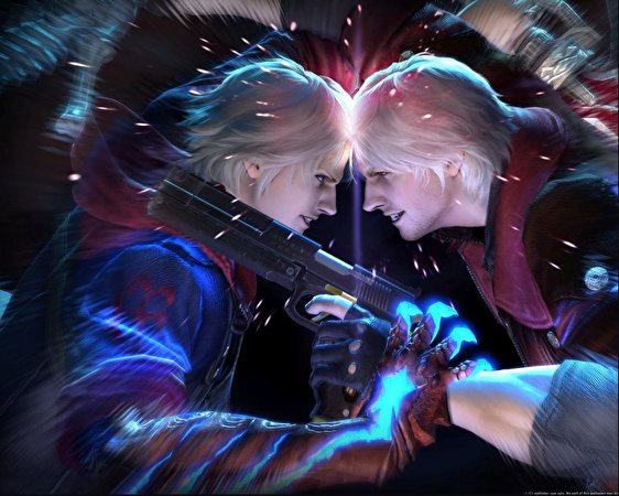 Bilder Dante Devil May Cry Devil May Cry 4 videospill 562x450 Dataspill