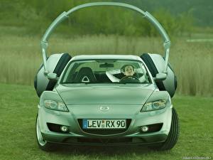 Bilder Mazda Kopfhörer Vorne auto
