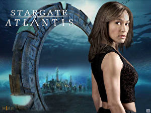 桌面壁纸，，星際之門，Stargate Atlantis，