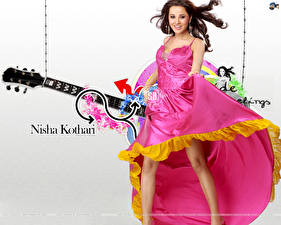 Hintergrundbilder Indian Nisha Kothari Prominente