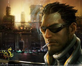 Bureaubladachtergronden Deus Ex Deus Ex: Human Revolution videogames
