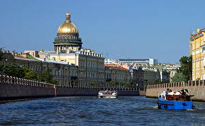 Sfondi desktop San Pietroburgo Città