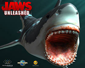 Wallpaper Jaws Unleashed vdeo game