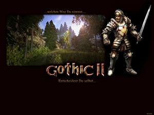 Bakgrundsbilder på skrivbordet Gothic spel