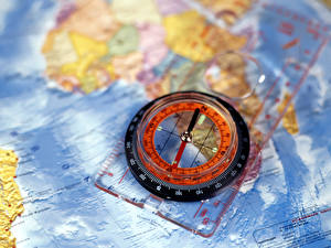 Tapety na pulpit Geografia Kompas