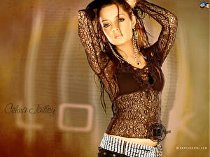 Papel de Parede Desktop Indian Celina Jaitley Celebridade