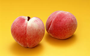 Bureaubladachtergronden Fruit Perziken Voedsel